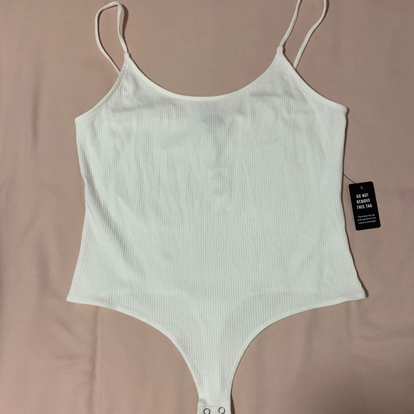 Express Tops - NWT Express Essential Thong Bodysuit Cami
